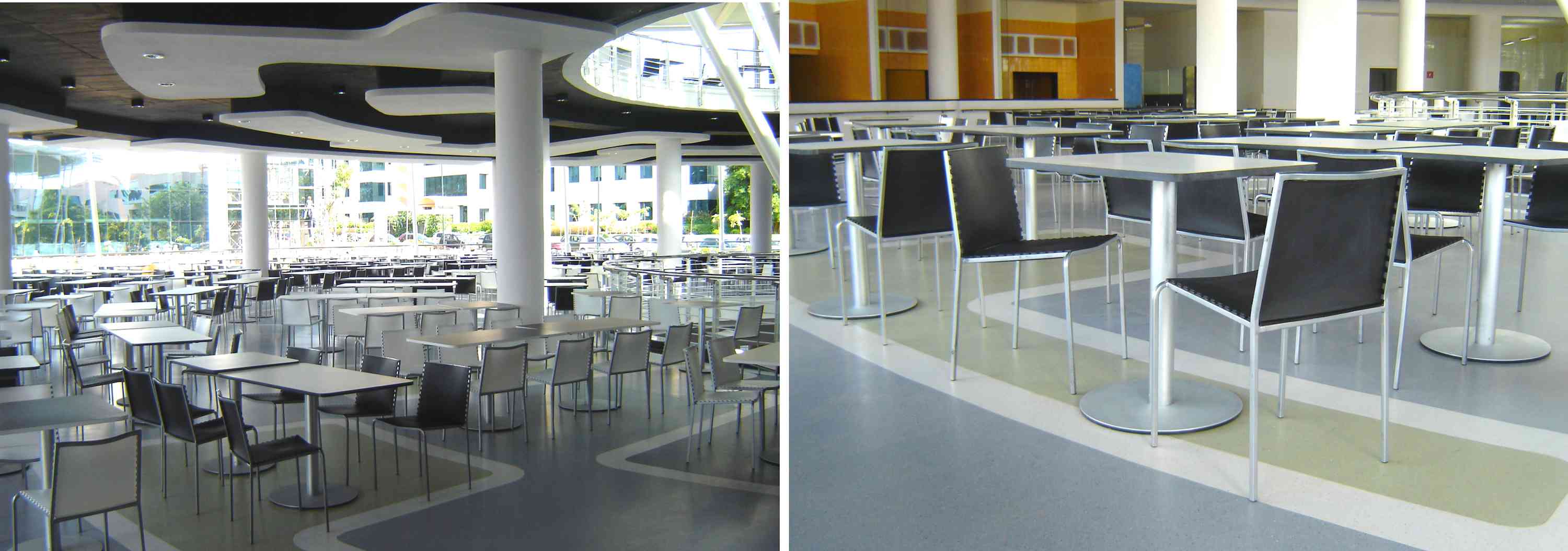 vinyl flooring bangalore, Infosys Ltd (food court) office flooring, vinyl flooring in bangalore